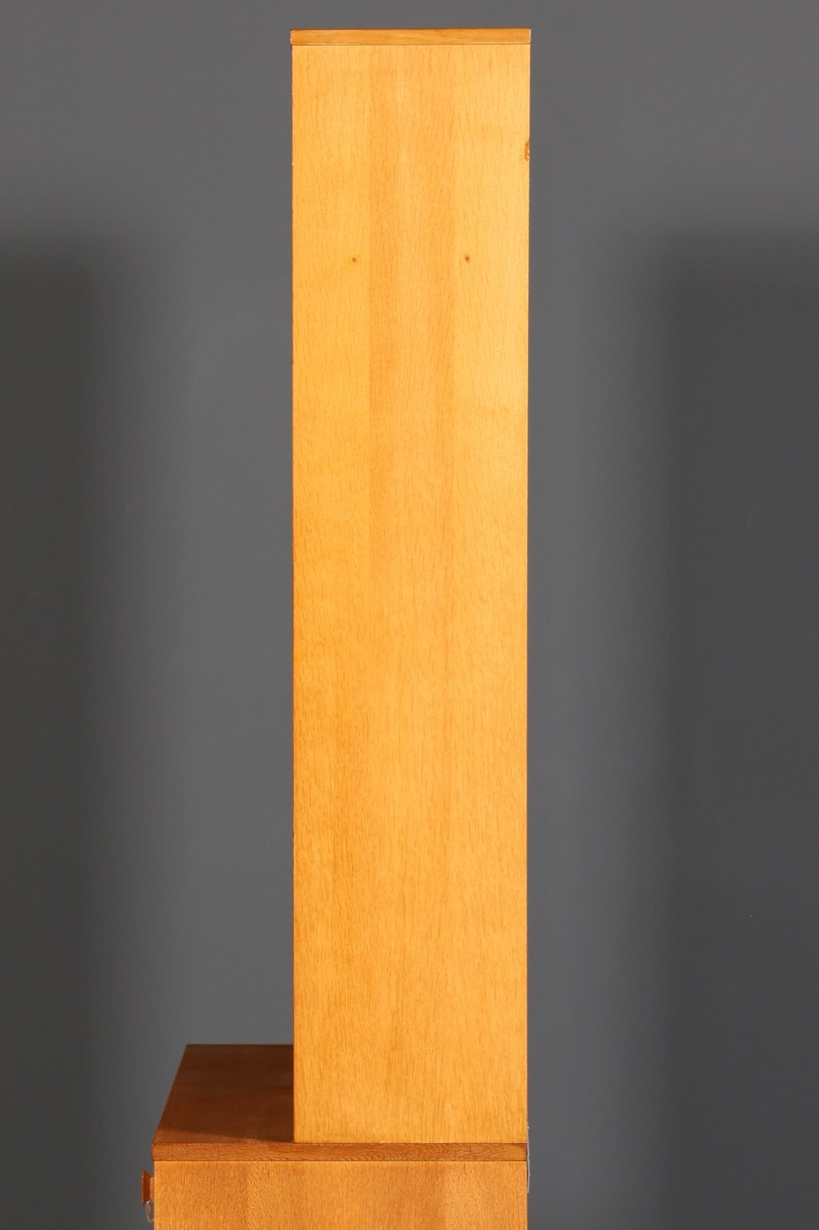 F894 Finish Traumhaftes Mid Century Regal echt Holz Schrank Danish Design Retro Kommode Vintage Bücherregal 60er Jahre