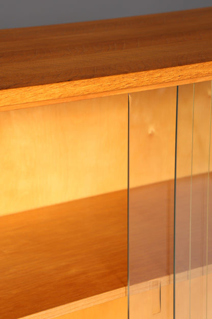 Wunderschöne Mid Century Vitrine Retro Regal Vintage Bücherregal Schrank VEB