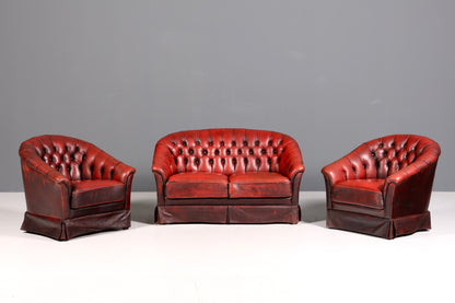 F845 Finish Stilvoller Original Chesterfield Sessel Englischer Armlehnsessel Englisch Herrensessel