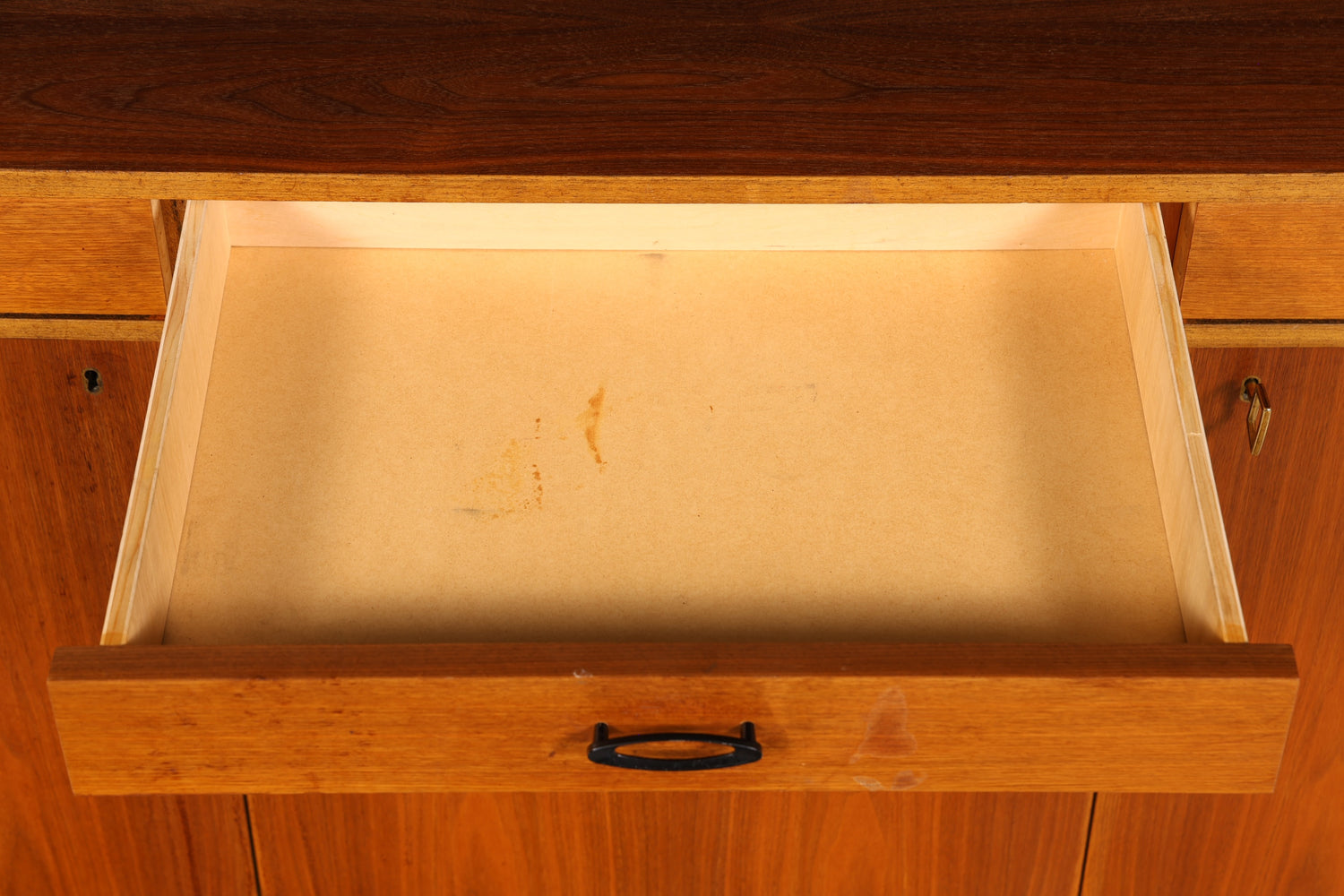 Wunderschönes Mid Century Highboard echt Holz Schrank Büro Kommode 60er Jahre