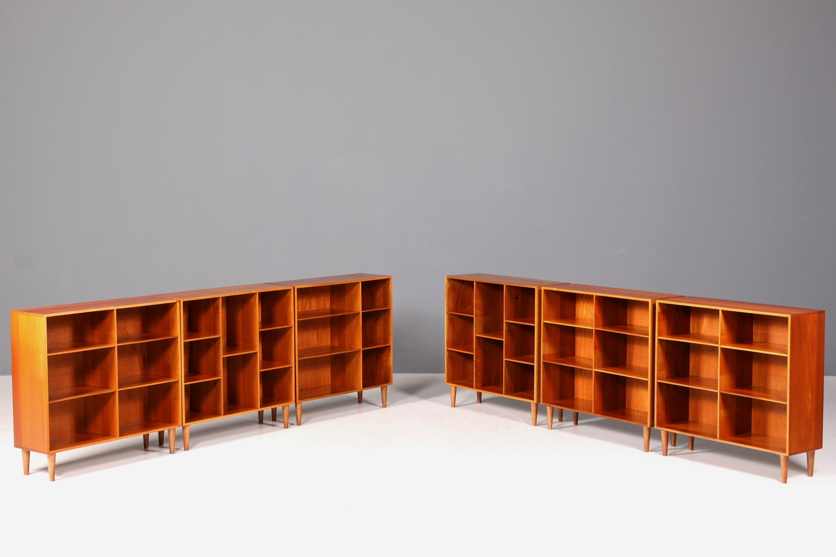 Wunderschönes Mid Century Regal Vintage Christian Hvidt für Søborg Møbelfabrik Bücherregal Danish Design Regal 6 von 6