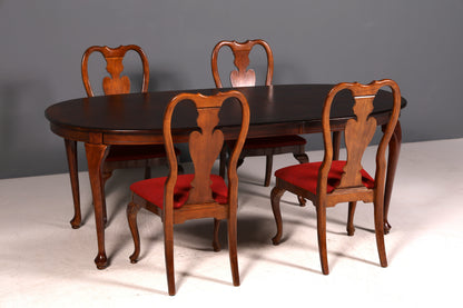 4x Wunderschöne Original Drexel Heritage Stühle Amerikanisch USA Stuhlset Küchenstühle Esszimmer Stühle