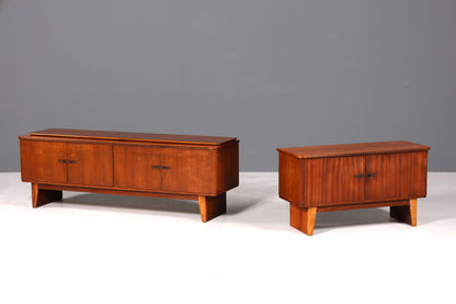 F950 Finish cm Wunderschöne Mid Century Kommode Vintage Schrank Retro Flur Kommode 60s Regal Sideboard