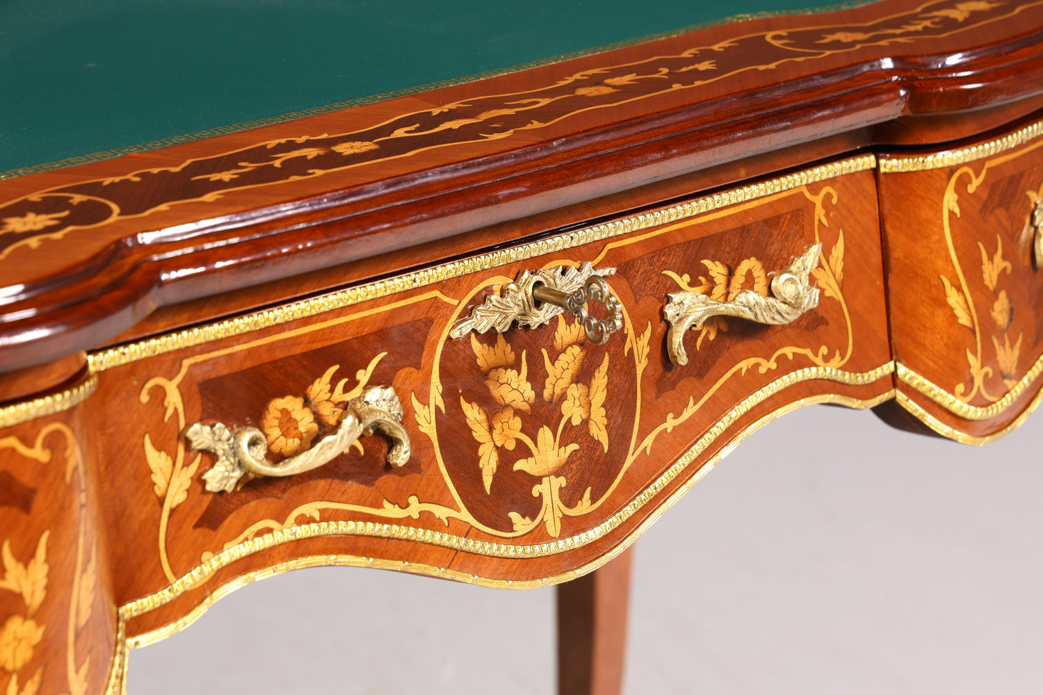 Wunderschöner Louis XV Stil Schreibtisch French Office Desk Antik Stil Bürotisch