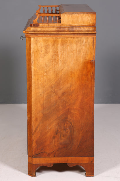 Wunderschöne Biedermeier Kommode Antik Schrank Vertiko Schubladenkommode Wäschekommode