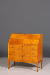 Stilvolle Mid Century Sekretär Danish Design Retro Büro Schrank Vintage Büro Kommode