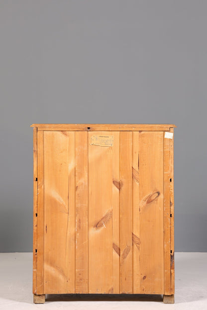 Stilvoller Louis Philippe Sekretär Biedermeier Vertiko Jugendstil Antik Kommode um 1880 Schreibkommode