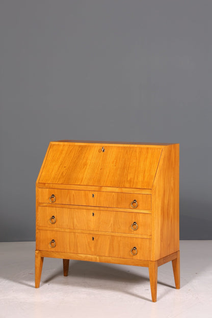 Stilvoller Mid Century Sekretär Danish Design Retro Büro Schrank Vintage Büro Kommode