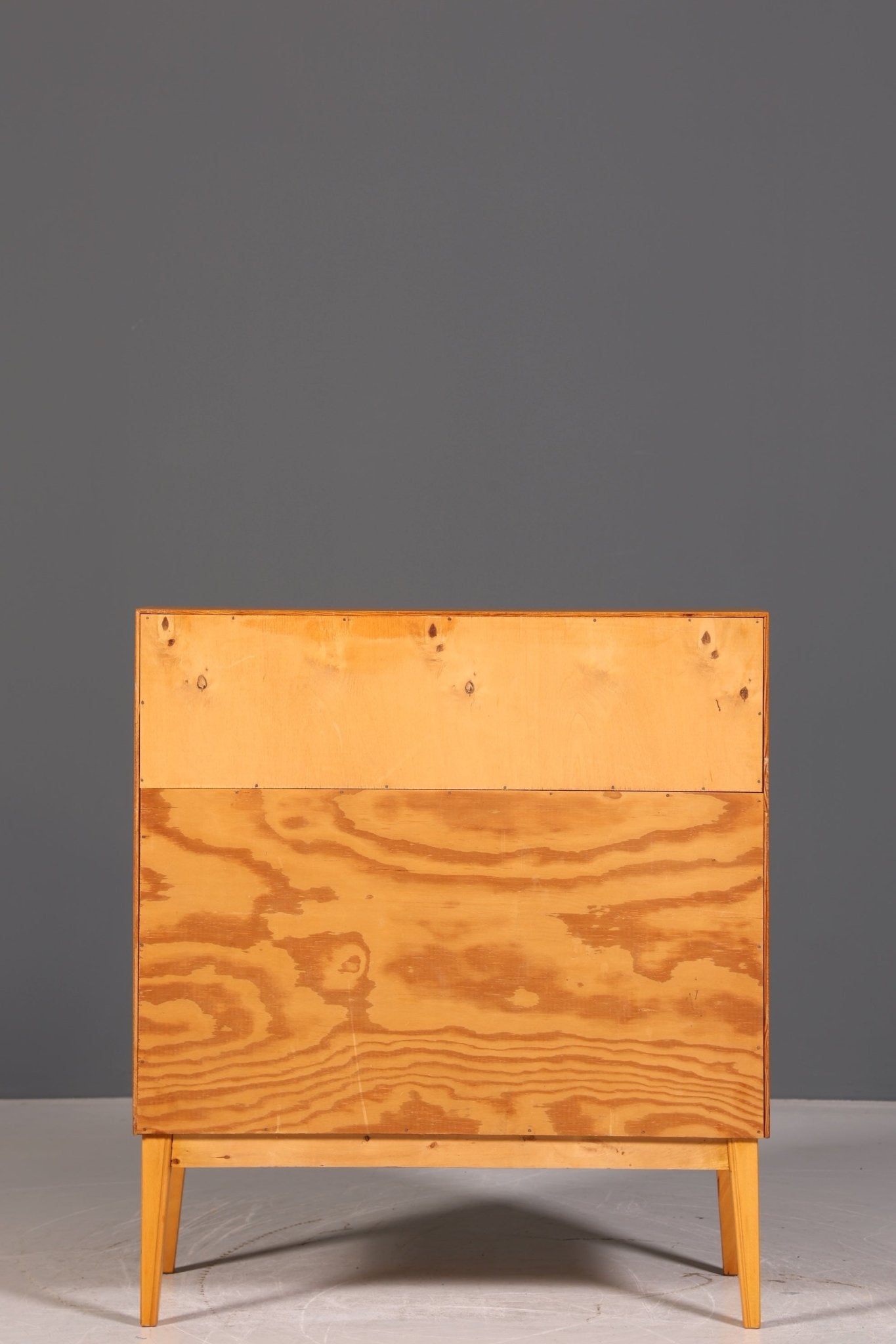 Stilvoller Mid Century Sekretär echt Holz Vintage Büro Schrank Schreibkommode 60er Jahre