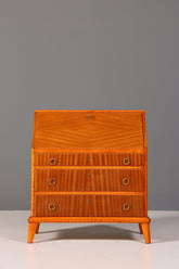 Stilvoller Mid Century Sekretär Vintage Büro Schrank Retro Kommode Office Secretary 60s