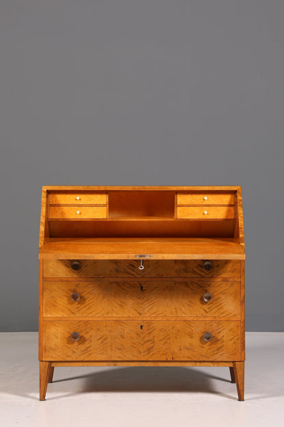 Traumhafter Sekretär um 1940 Büro Kommode echt Holz Schreibtisch Bürokommode