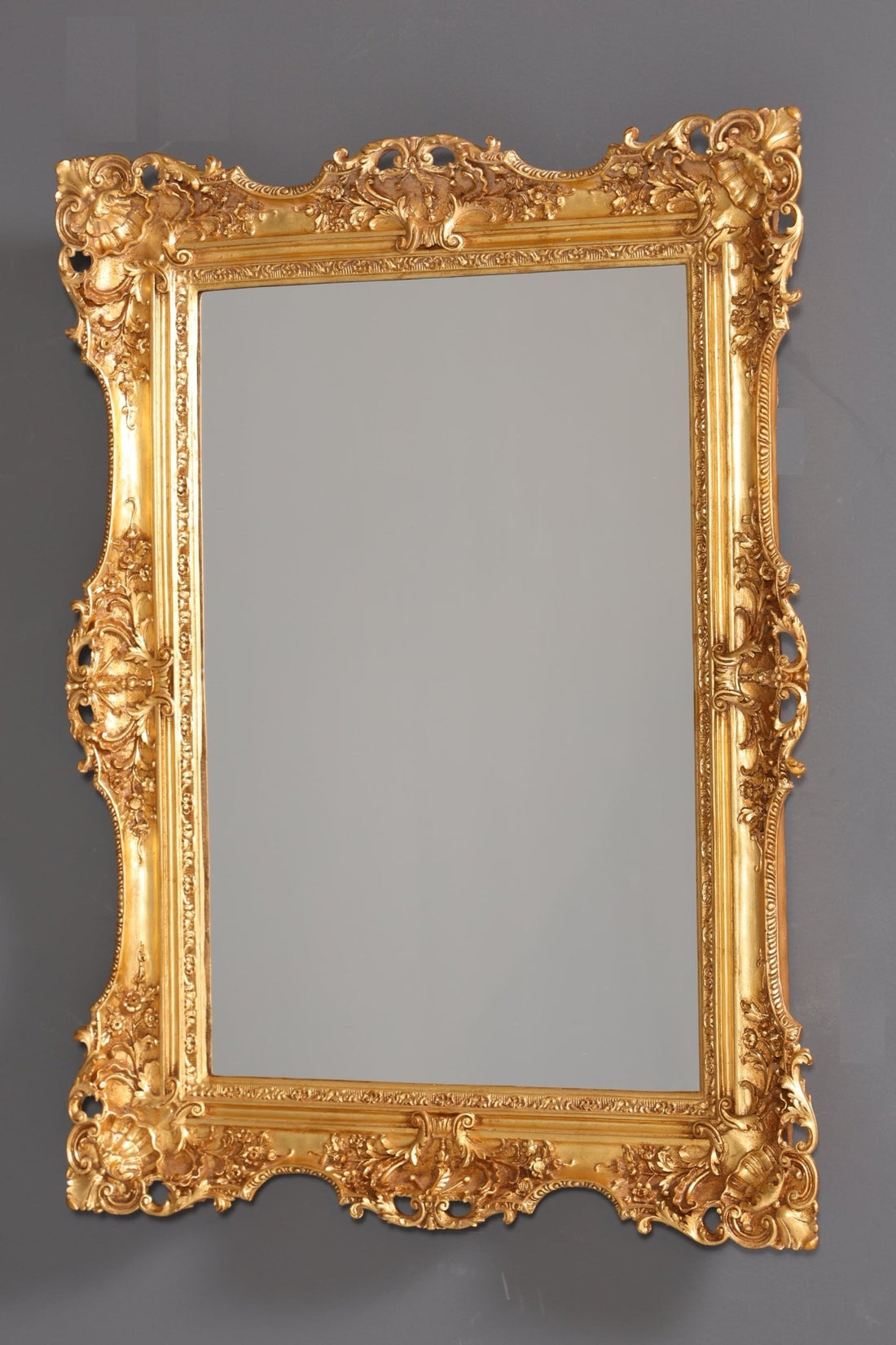 Wunderschöner Prunk Barock Stil Wandspiegel Ornamenten Gold Flur Spiegel